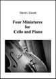 Four Miniatures for Cello and Piano P.O.D. cover